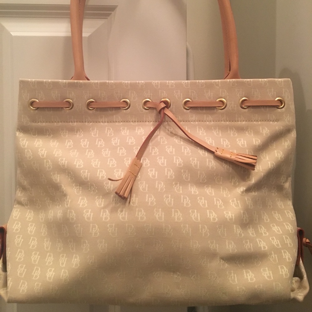 Tan Dooney and Bourke tote